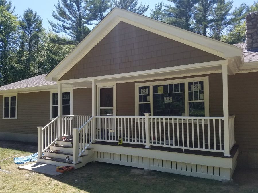 East Freetown Porch and Siding (Exterior)